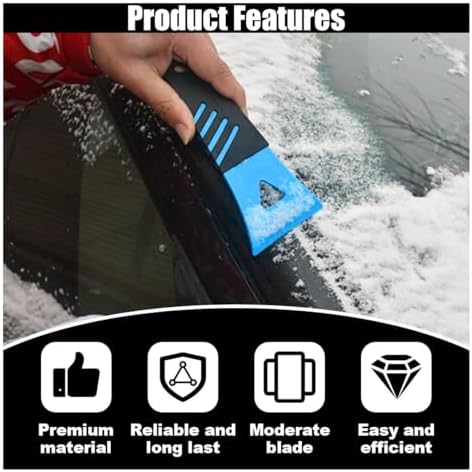 4PCS Snow and Ice Scraper for Car Windshield - Image 3