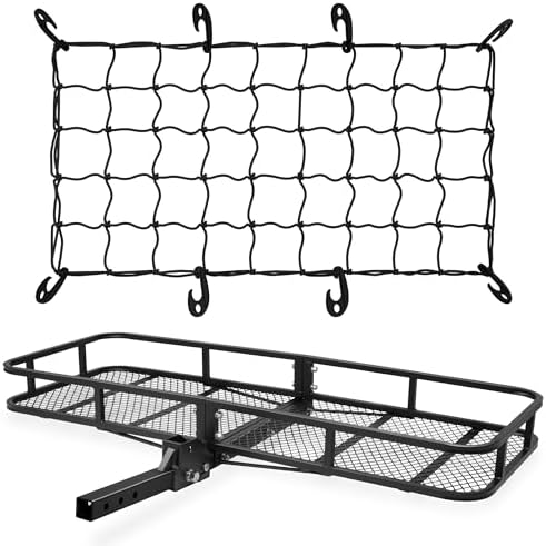 ARKSEN 60" x 23" x 5.5" Folding Hitch Cargo Carrier by ARKSEN