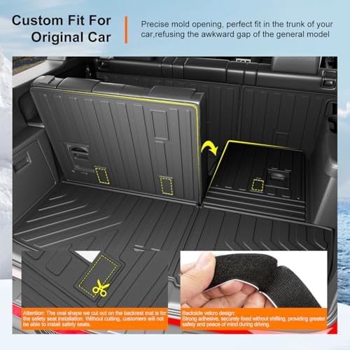 powoq Cargo Mat 2nd Backrest Mats Compatible - Image 2