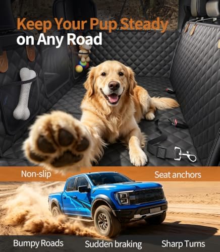 2026 Hard Bottom Dog Seat Cover, Back Seat Extender - Image 3