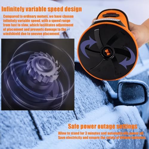 YEECOPON 3-in-1 Electric Ice Scraper - Image 3
