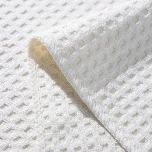 POLYTE Ultra Premium Microfiber Kitchen Dish Hand Towel Waffle Weave, 8 Pack - Image 2
