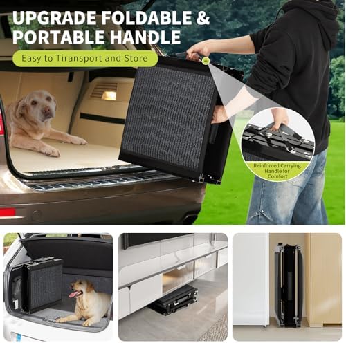 Garvee 63" Wide Folding Dog Ramp - Image 7