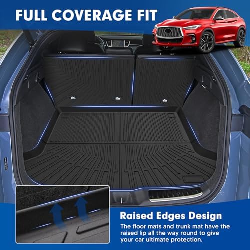 Mixsuper Cargo Liner with Backrest Mats - Image 3