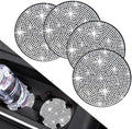 COCASES 4 Pack Bling Car Coasters, Car Cup Holder Coaster, Rhinestone Coaster by COCASES