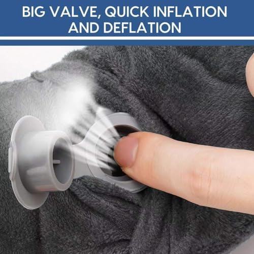 Inflatable Travel Pillow for Airplane Inflatable Neck Pillow for Traveling - Image 4