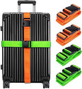 Luggage Straps for Suitcases TSA Approved, Travel Belt Suitcase Belt, Suitcase by collwait