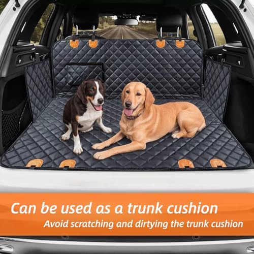 Dog Car Seat Cover for Back Seat, Heavy Duty Dog Hammock for Car - Image 4
