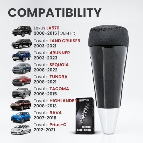 Replacement Gear Shift Knob Shifter - Image 3