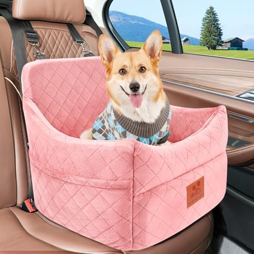 Dog Car Seat for Small/Medium Dogs, Dog Booster Car Seats - Image 6