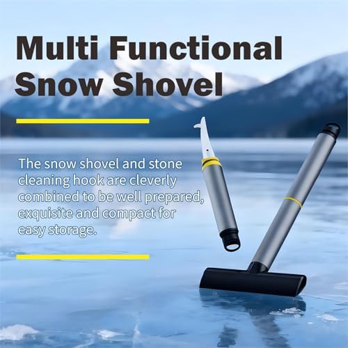 Mini Multi-Function Car Windshield Ice Scraper Set - Image 4
