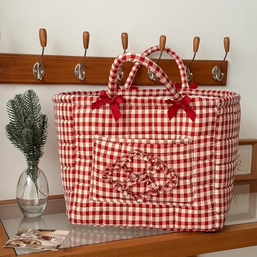Storage Basket Boho Fabric Large Collapsible Floral Laundry Nursery Hamper by Ankick