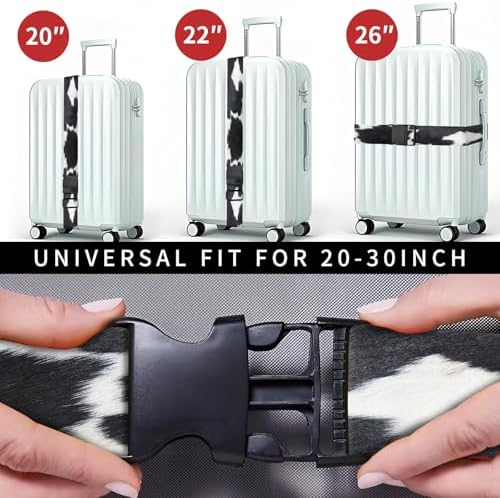 Luggage Straps for Suitcases, Heavy Duty Travel Belt - Image 4