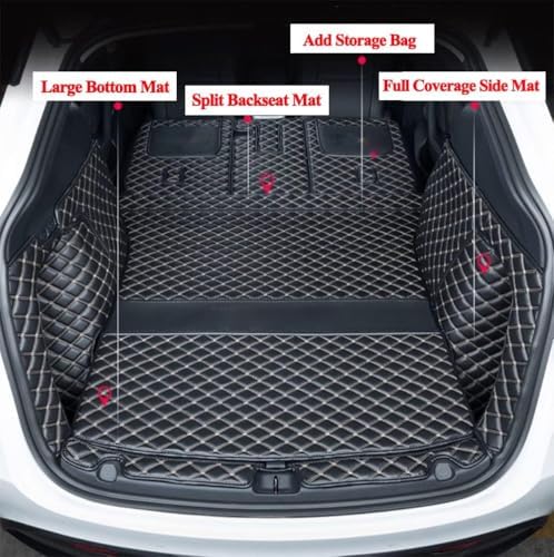 Compatible with 2026 Tesla Model Y Juniper 5-Seat Full Coverage Trunk Liner – - Image 2
