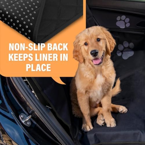 Active Pets Waterproof Hammock Standard Car Seat Cover, Fits Sedans Hatchbacks - Image 3