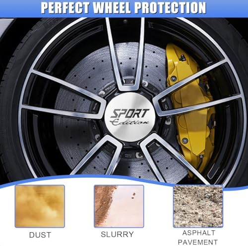 4PCS 56mm Sport Wheel Hub Center Cap Sticker - Image 3