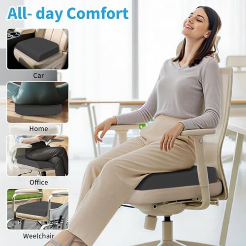 TranquilRelax Memory Foam Seat Cushion - Image 4