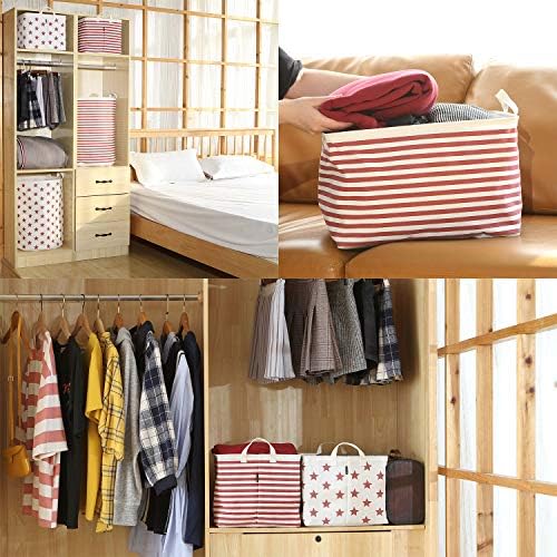 Sea Team Large Rectangle Open-Top Canvas Storage Basket - Image 4
