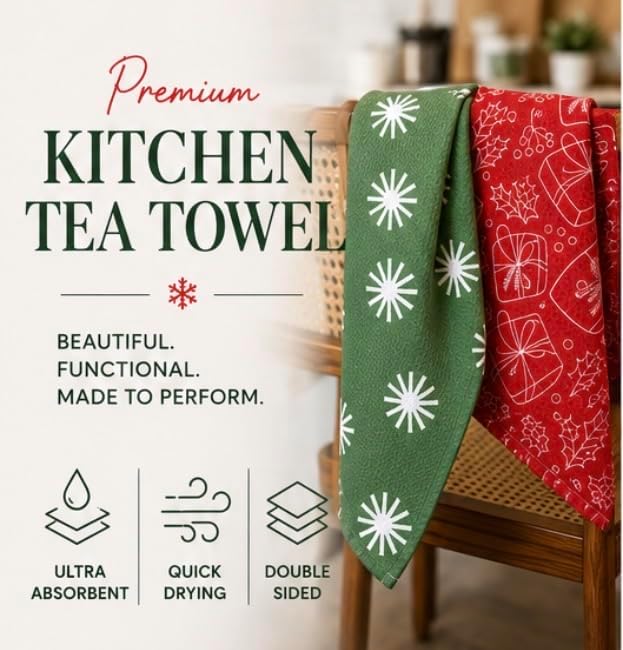 Kitchen Towels, Dish Towels for Kitchen - Image 2