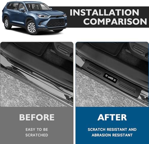 BIBLOZ ABS Material Door Sill Protector Compatible - Image 2