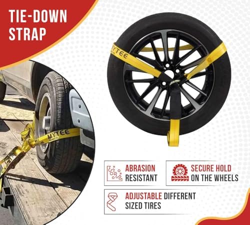 Mytee Products 2" x 120" Car Tie Down Straps - Image 3