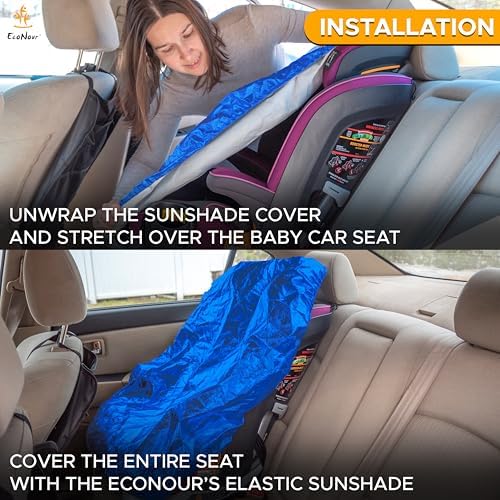 EcoNour Car Seat Protector, Waterproof Car Seat Cover - Image 4