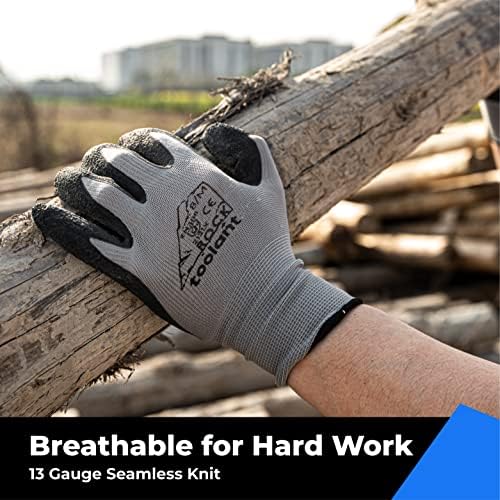 toolant Crinkle Latex Work Gloves, 120 Pairs - Image 5