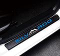 MAXDOOL 4Pcs Car Door Sill Protector Reflective Silverado Off Road by MAXDOOL