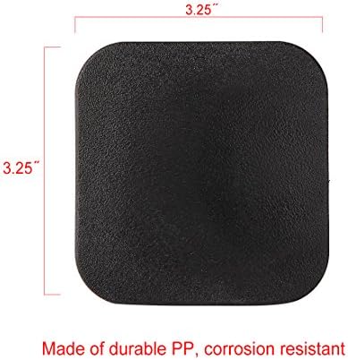 CZC AUTO Trailer Hitch Cover, 2in Tow Receiver Tube Plug Cap, 2 Pack - Image 6