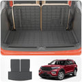 Cargo Mat with 3rd Row Backrest Mat by Thinzyou