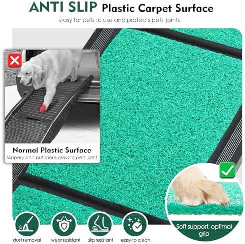 Dog Ramp for Car 71" x 20" Folding SUV Dog Ramps - Image 2