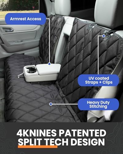 4Knines Dog Rear Seat Cover for Fold Down Seats - Image 4