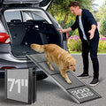 71''x 20'' Dog ramp for Car, Dog Ramps for Large Dogs, Folding Outdoor Dog by HEALLILY