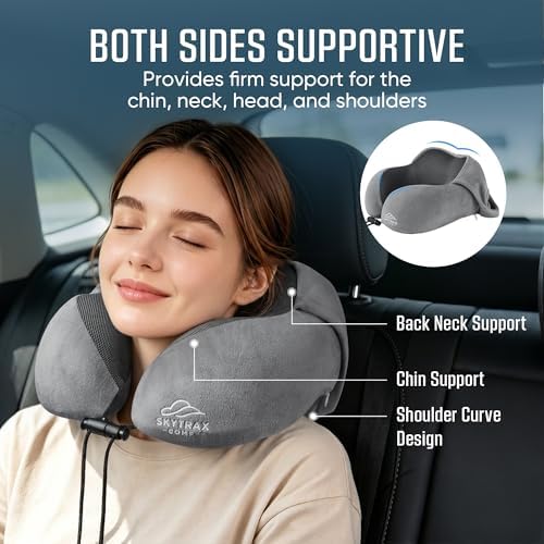 SkytraxComf® Travel Neck Pillow - Image 5