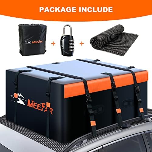 Car Roof Bag Rooftop Cargo Carrier Bag Waterproof 21 Cubic Feet roof Cargo - Image 2
