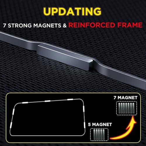 FEISHILINIYA Updating Strong Magnetic Car Window Sun Shade - Image 3