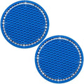 2PCS Bling Cup Holder Coaster, 2.75 Inch Auto Car Cup Holder Insert Coasters by MEAJOO