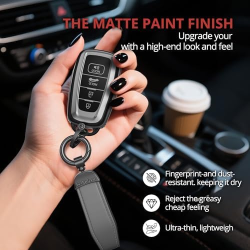 For Toyota Key Fob Cover Accessories- Matte TPU Key Fob Cover - Image 5