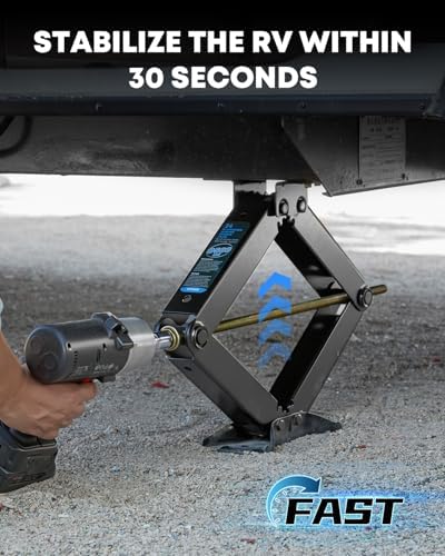 Kohree 9500lbs RV Stabilizer Jacks, Max Lifting Height 24" - Image 4
