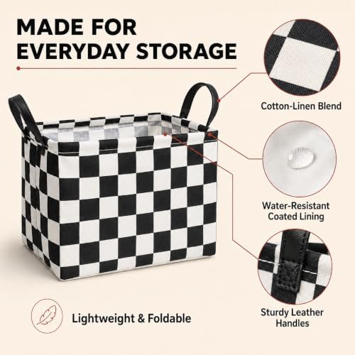 MAIZMZ Rectangular Storage Basket Collapsible Organizer Bin Waterproof Toy Box - Image 4