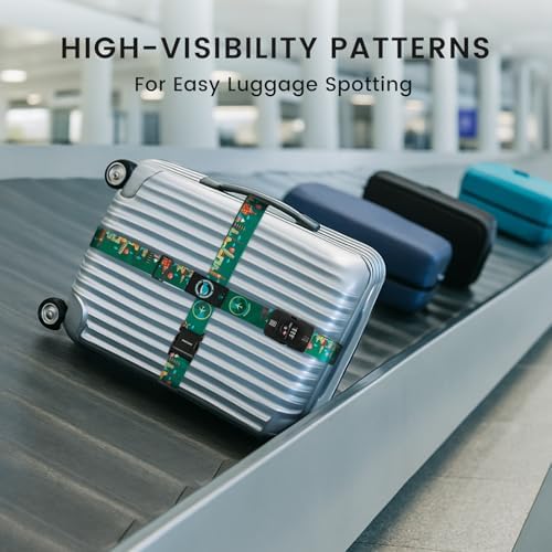 Travelkin Luggage Straps TSA Approved, Suitcase Straps - Image 2