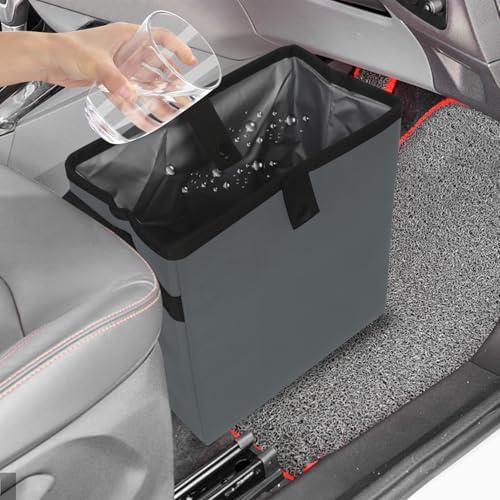 Homelove Car Trash Can, Leak-Proof Waterproof Trash Bin Collapsible Portable - Image 5