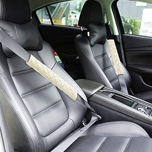 Tatuo 4 Pack Seat Belt Cover Extra Long Soft Pad - Image 5