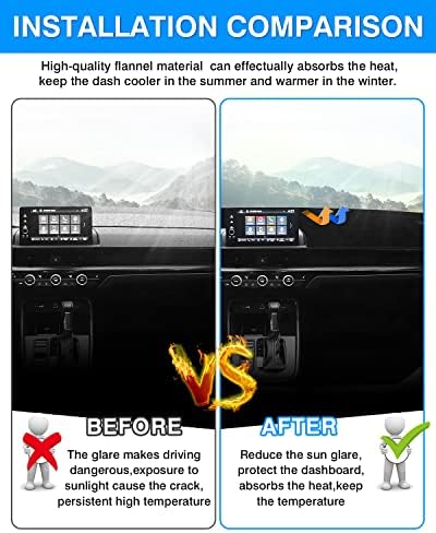Autorder Dashboard Cover Mat for 2023 2024 2025 2026 Honda HR-V HRV Accessories - Image 3