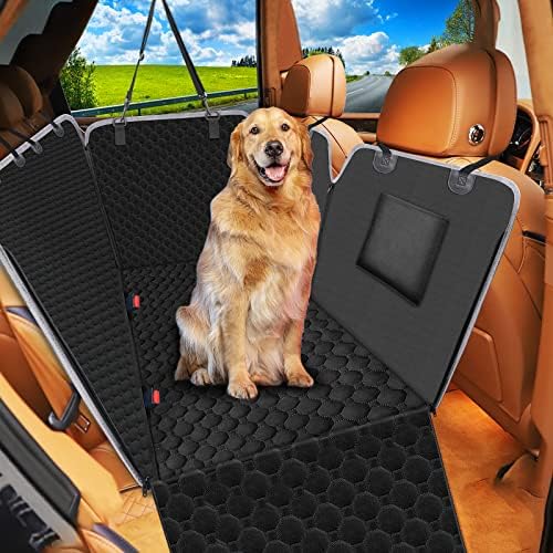 Mancro Dog Car Seat Cover, Waterproof Back Seat Pet Cover by Mancro