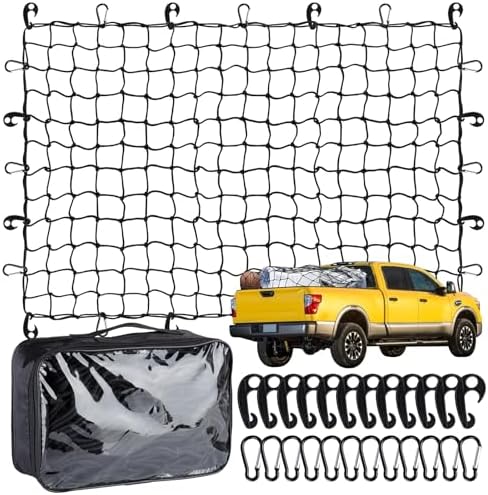 Heavy Duty Cargo Net for Pickup Truck Bed by Migaven