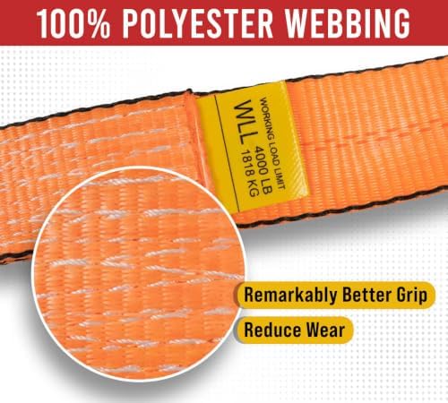Mytee Products 2" x 9' Over The Tire Wheel Straps - Image 3