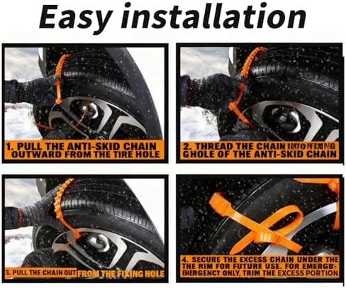 10 PCS Adjustable Anti-Slip Tire Zip Ties - Image 5