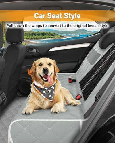 Victoper Dog Car Seat Cover, 600D Heavy Dute Car Seat Cover - Image 4