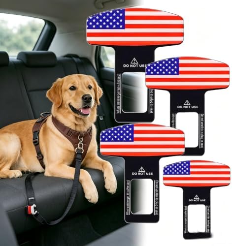 4 Pack Clips for Dogs, Cats Travel Harness Decorative Car Interior Clips - Image 5